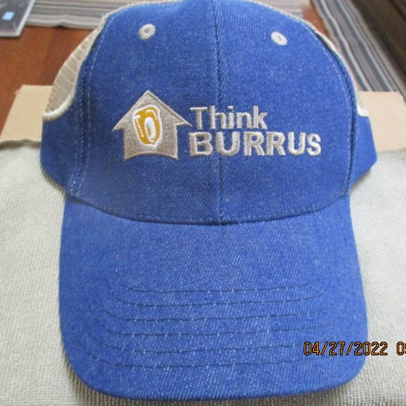 Think BURRUS Denim & Mesh Hat - Picture 1 of 4